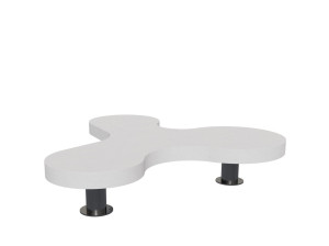 Бетонное наружное сиденье