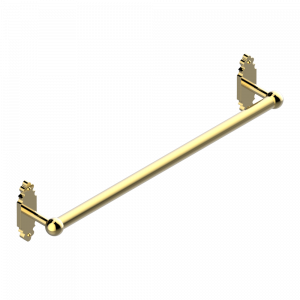 G25-526/60 Держатель для полотенец в виде 1 перекладины Ø25 мм, длина 600 мм Thg-paris 1900 Золото