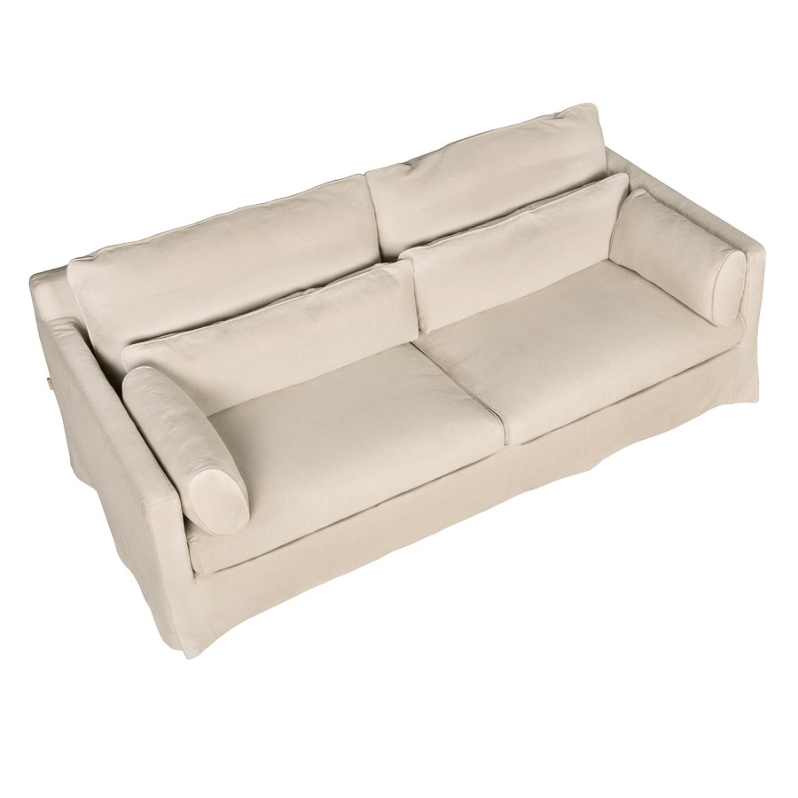 Диван Sara, трехместный, молочный Sits S1614 - Вид №4