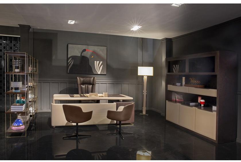 Formitalia Поворотный офисный стул из оленьей кожи Kowloon sun-id-1347026 - Вид №4