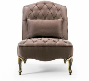 OAK Стеганое кресло с тканевой обивкой Galleria
