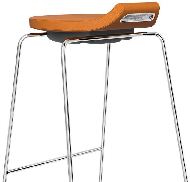 Casala Высокий табурет из ткани Ravelle i 1517-07 - Вид №1