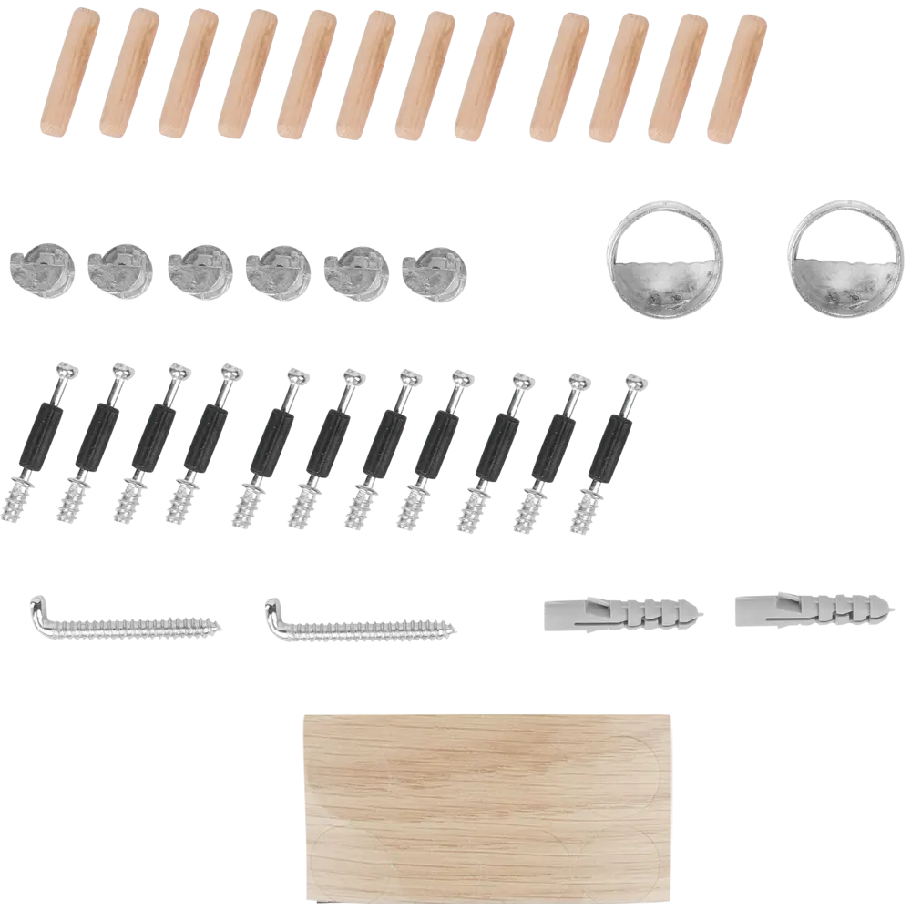 Каркас навесной открытый декоративный Delinia «Вереск» 22x70x35 см, ЛДСП, цвет бежевый 82391599 STLM-2032202  - Вид №3