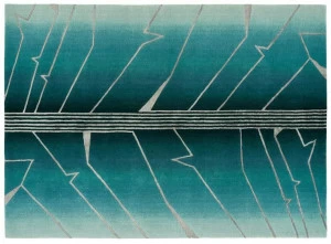 Deirdre Dyson Прямоугольный шерстяной коврик ручной работы Walking on art