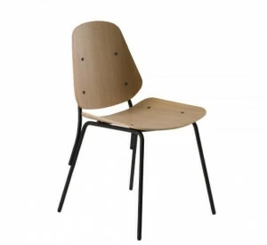 Capdell Стул из стали и дерева Col