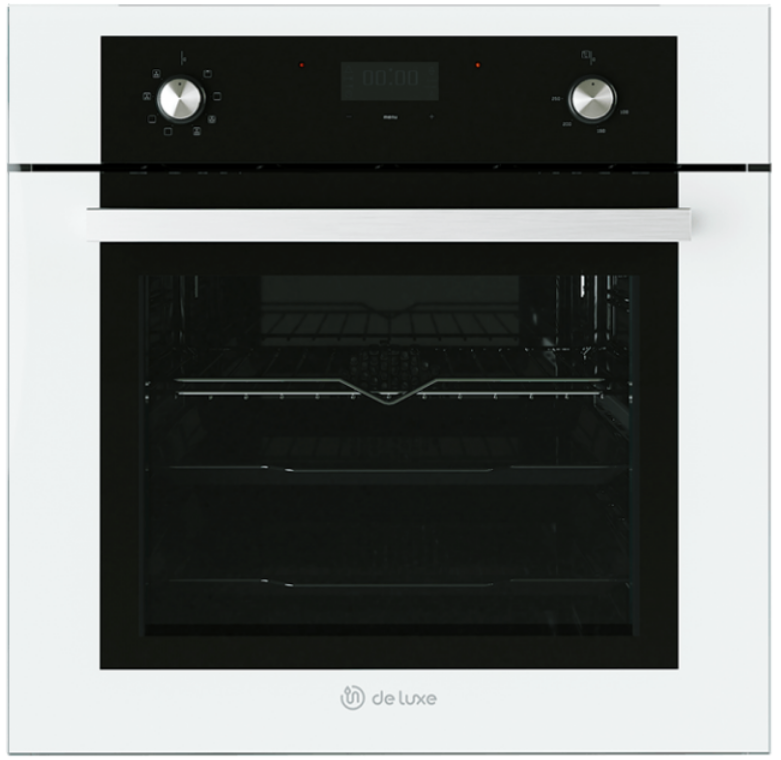 8147663 Электрический духовой шкаф De Luxe 6009.05эшв-066 белый STDN-0141537