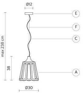 Karman Подвесной светильник прямого света из керамики Le pupette sun-id-1406487 - Вид №5