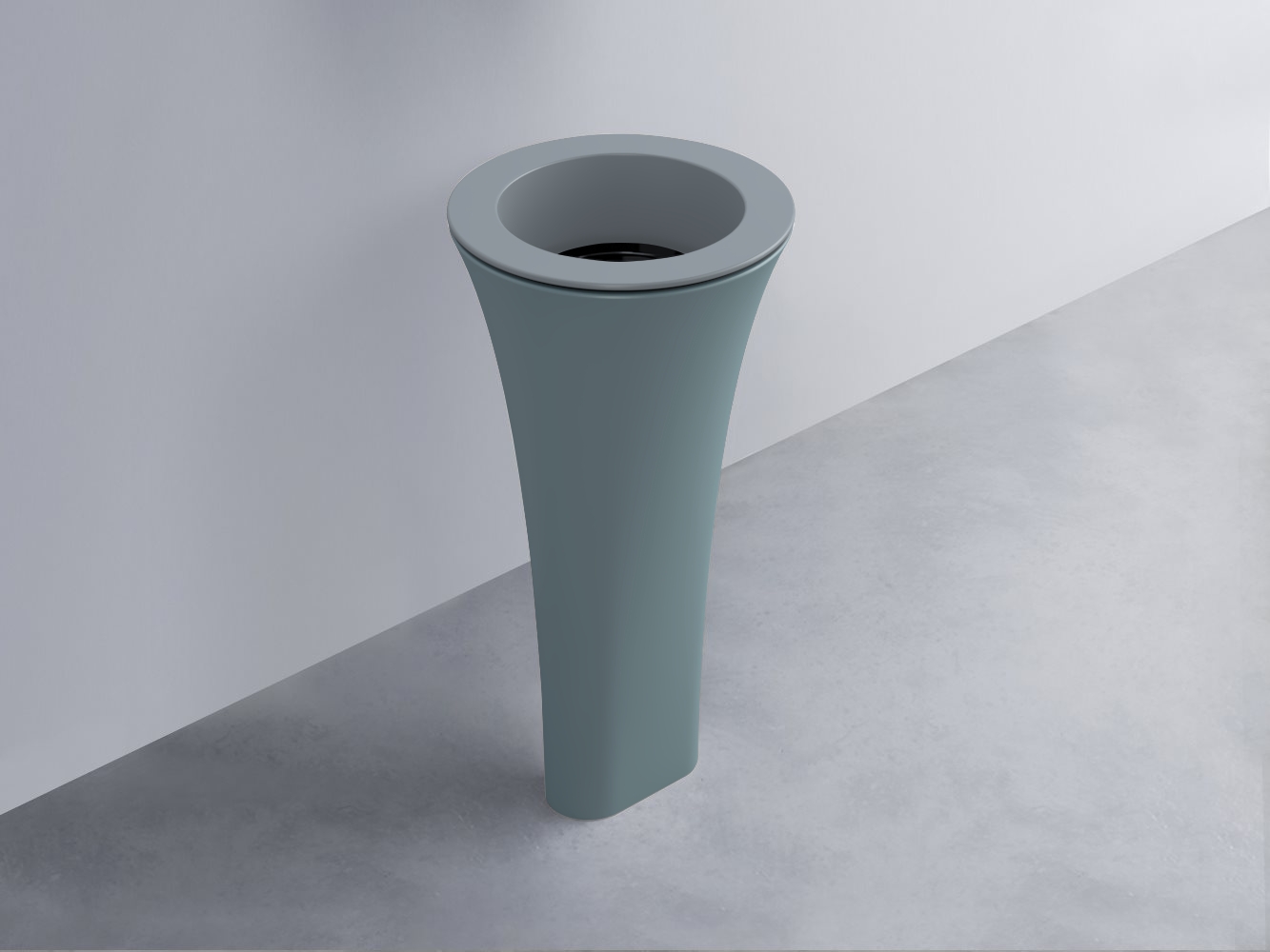 AMLA45-BR+AMPILT-N+AMCOLT-PL Раковина Amedeo Tondo отдельностоящая cielo Enjoy + Amedeo Ceramica Cielo