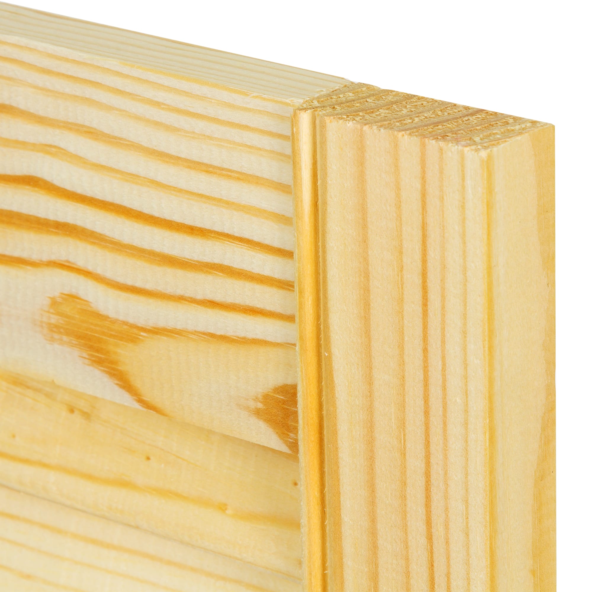 15311995 Дверка жалюзийная 850х394х20 мм хвоя сорт А Santreyd  - Вид №2