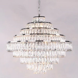 Подвесная люстра Newport 10125+14/C М0062146 NEWPORT ДИЗАЙНЕРСКИЕ 00-3888424 Прозрачный;хром
