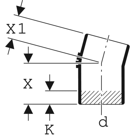 305.150.14.1 Отвод Geberit Silent-db20 Geberit  - Вид №9