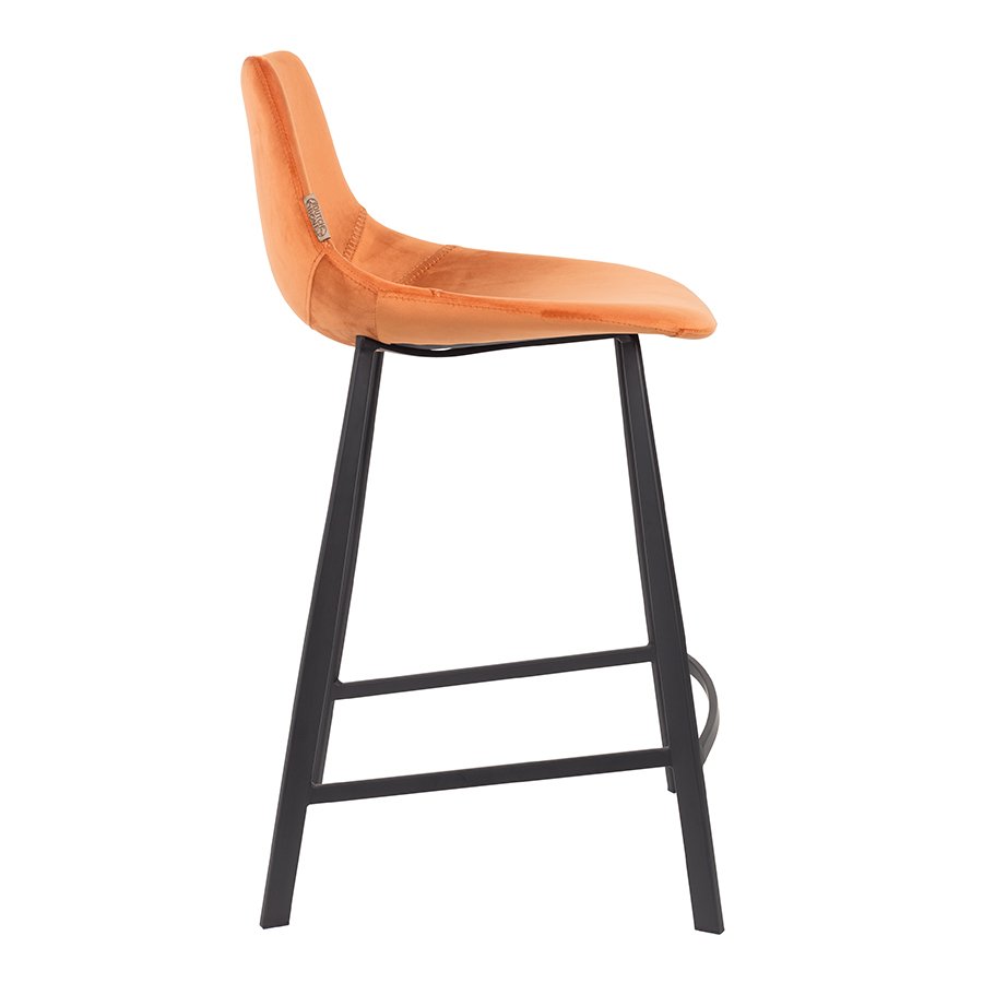 Стул высокий Franky оранжевый Dutchbone 1500068 - Вид №3