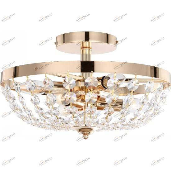 Потолочная люстра Globo Cardinalis 47006-6 GLOBO ДИЗАЙНЕРСКИЕ, CARDINALIS 108791 Золотой Ceramica Globo 