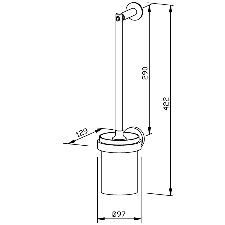 700221 Набор туалетных щеток AC221 WAGNER_EWAR A-LINE Wagner Ewar  - Вид №1