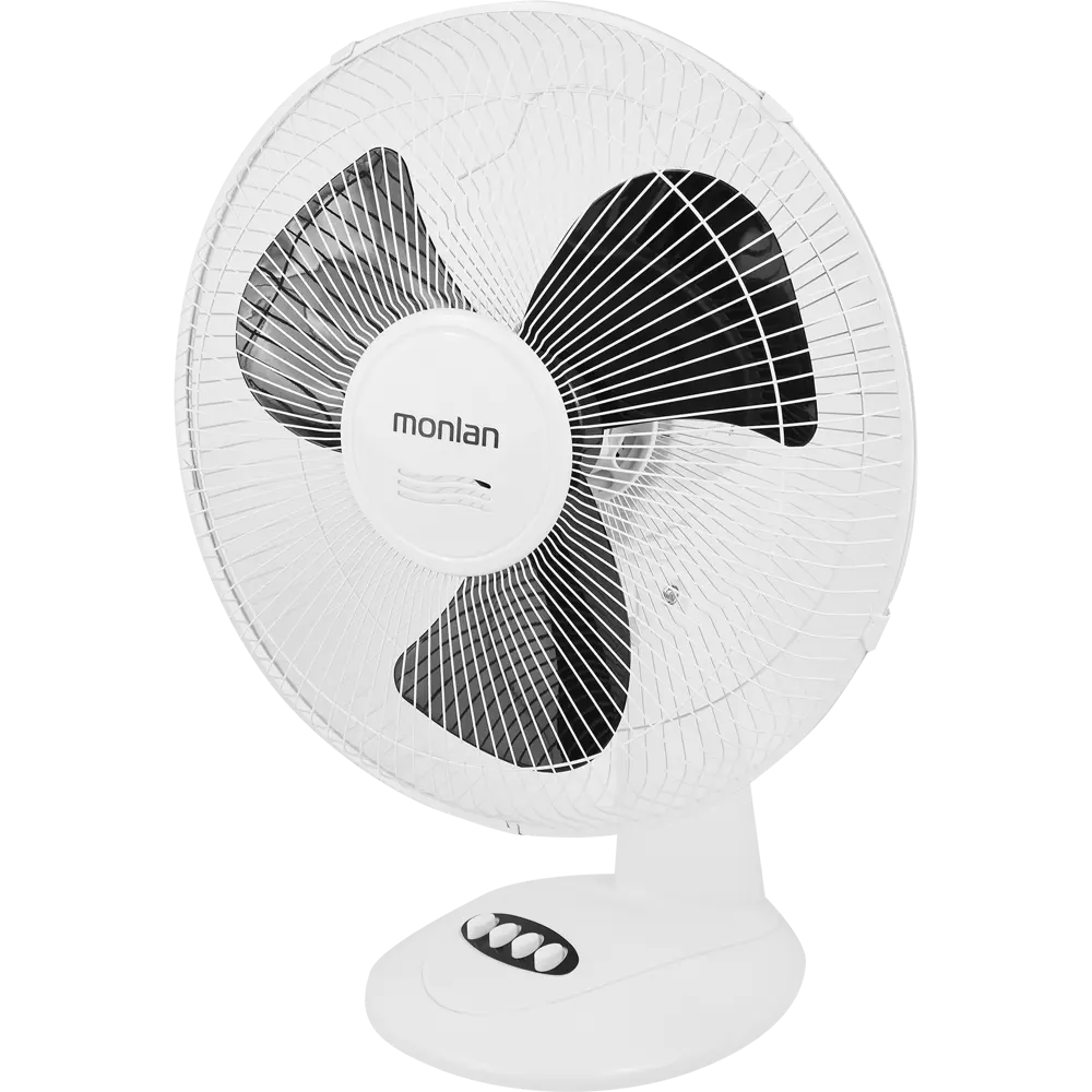 Вентилятор настольный Monlan MT-50BW 50 Вт 53 см цвет черно-белый STLM-2183884