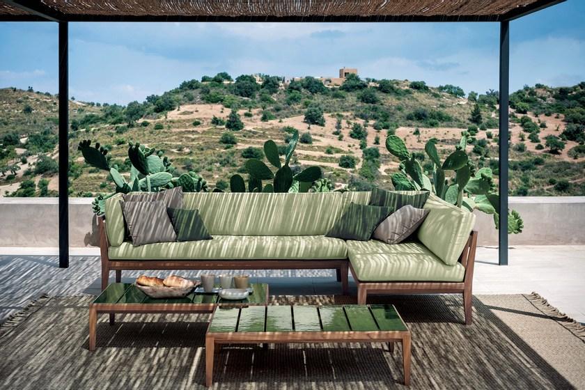 RODA 3-х местный садовый диван из канатекса Teka sun-id-1359293 - Вид №4