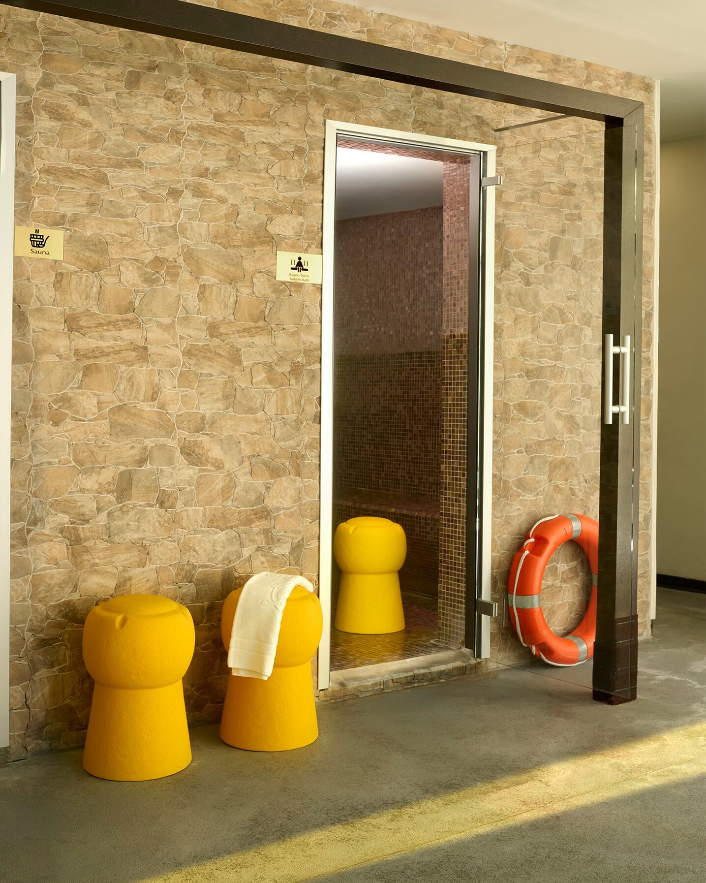 Полиэтиленовый садовый стул SLIDE CIN CIN ARCH-00141542 - Вид №1