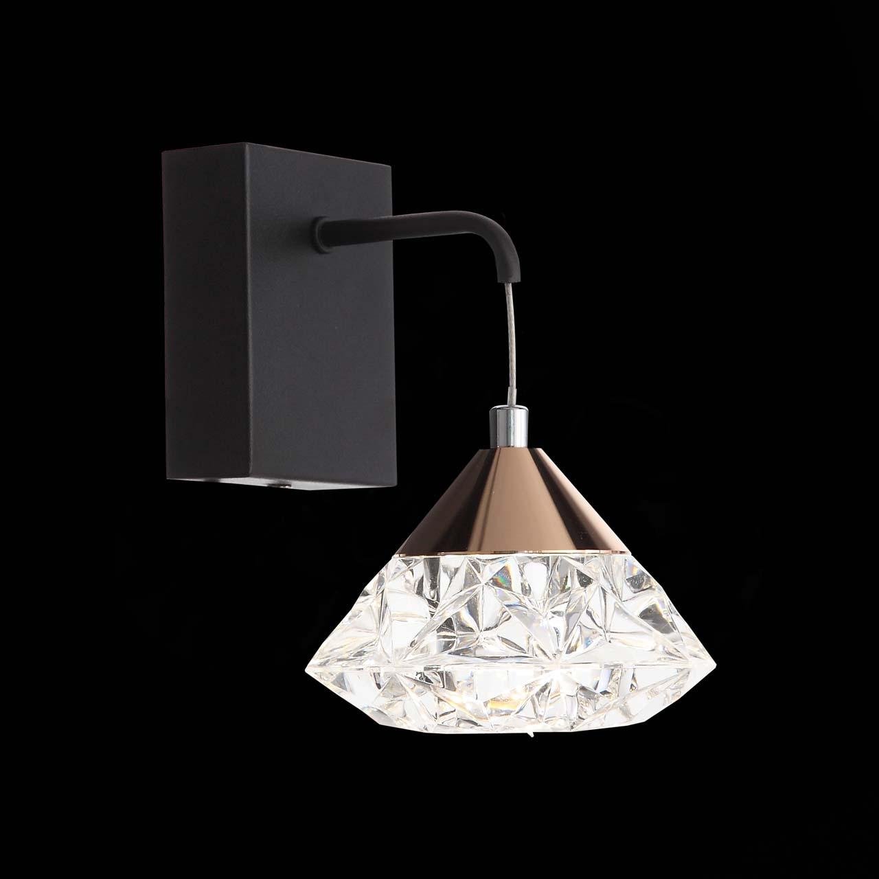 Бра настенное черное ST Luce Untido SL1601.421.01 ST LUCE UNTIDO 00-3930608 Черный  - Вид №2