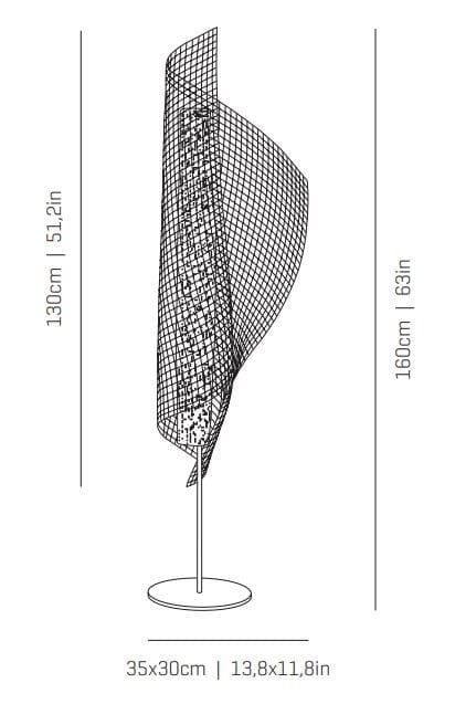 Светодиодная напольная лампа из нержавеющей стали A-Emotional Light Clara ARCH-00034532 - Вид №2