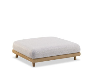 Квадратная подставка для ног из тикового дерева