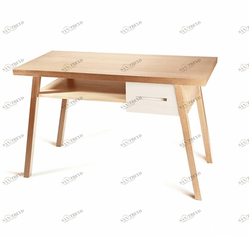 Mambo Unlimited Ideas Дубовый стол с ящиками Murfy sun-id-1399058