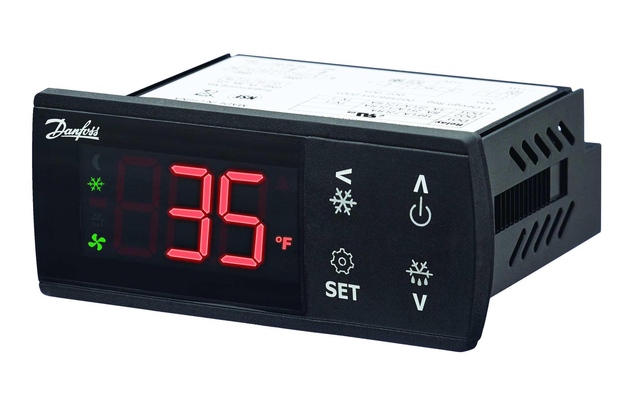 Danfoss ERC 21x ERC 213,Controller, RED LED, 240V 080G3294  - Вид №14