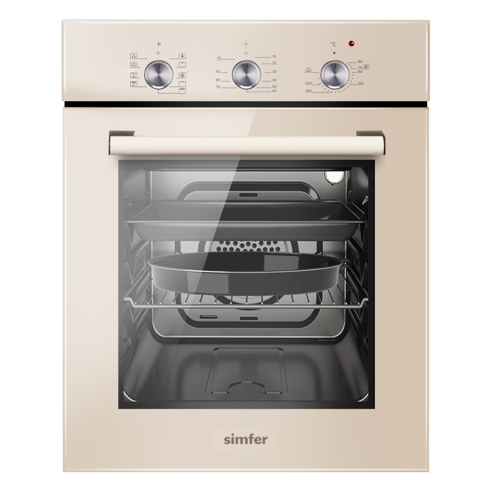 9240931 Электрический духовой шкаф Simfer B4ER19070 бежевый STDN-0106519