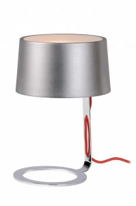 Настольная лампа дизайнерская Hed 70568/33/36 LUCIDE КЛАССИЧЕСКИЕ 080212 Серебро;серый