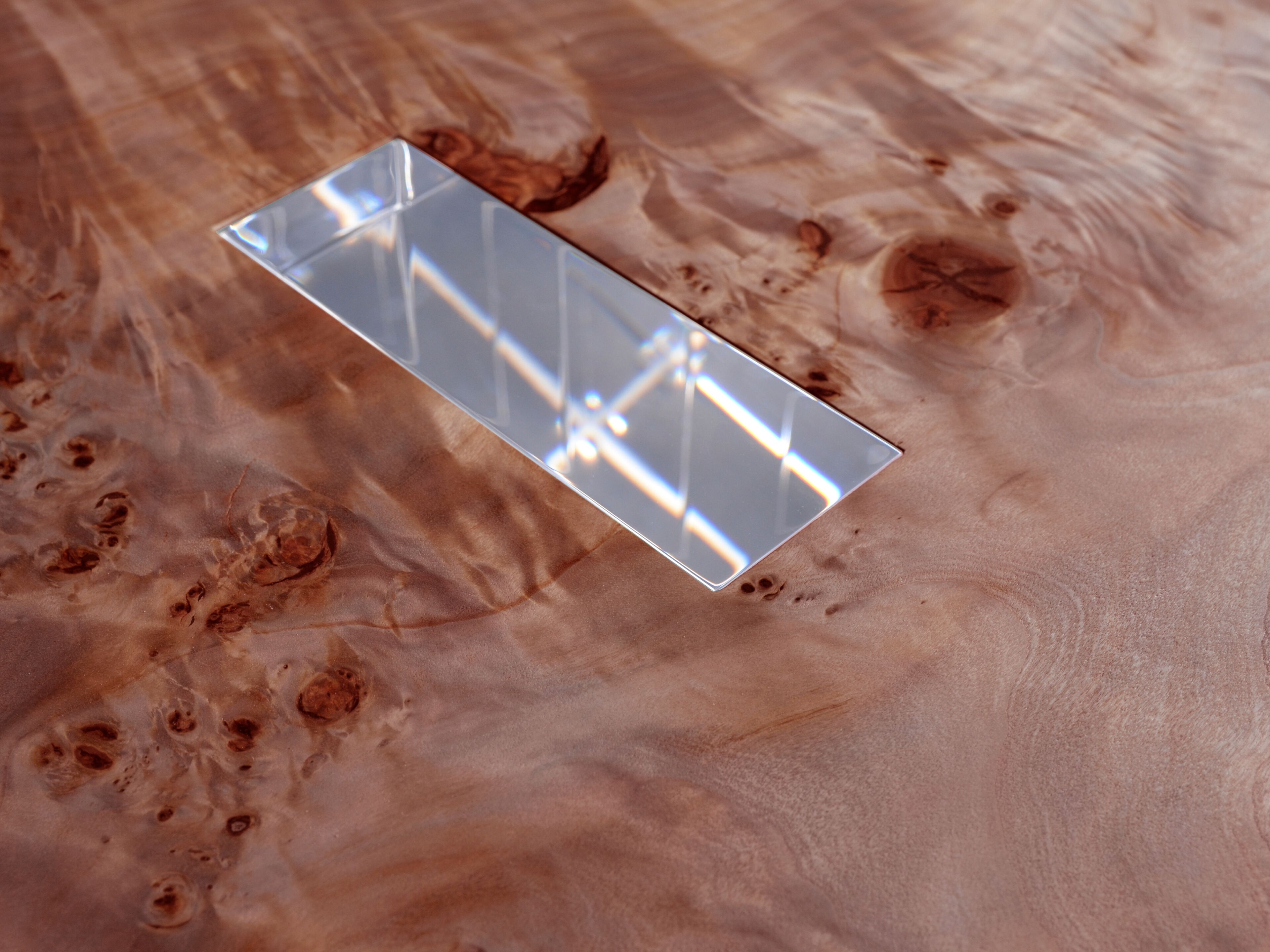 Прямоугольный стол из тополя и смолы alcarol Geomorphic 2023 ARCH-00006960 - Вид №2