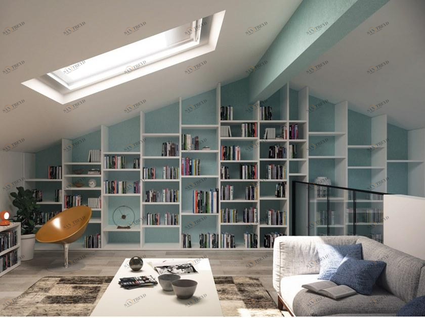 De Rosso Настенный книжный шкаф из пвх на заказ Alfabeto sun-id-1417983