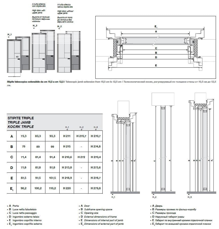 Пробковая распашная дверь Longhi Aluminiun Chic-Doors ARCH-00114223 - Вид №7