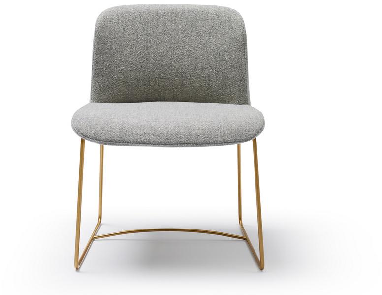 Quinti Sedute Санный стул с обивкой из ткани Deep sun-id-1440524 - Вид №5