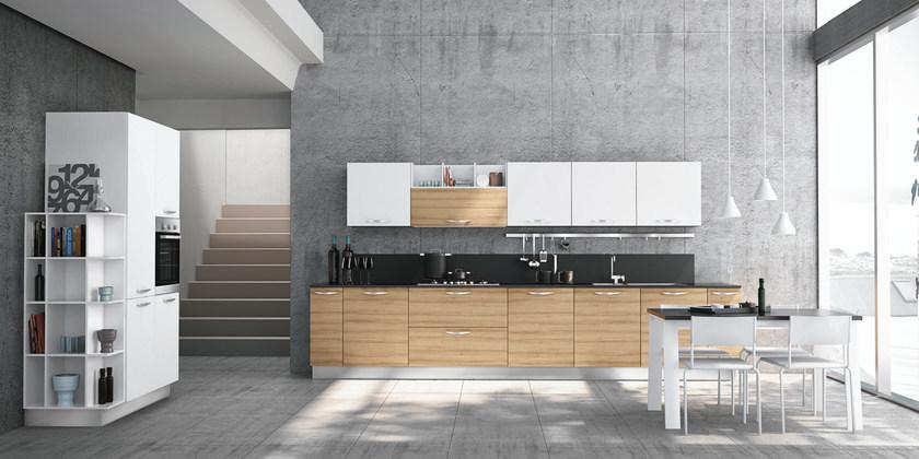 CREO Kitchens Модульная кухня с ручками sun-id-1411977 - Вид №1