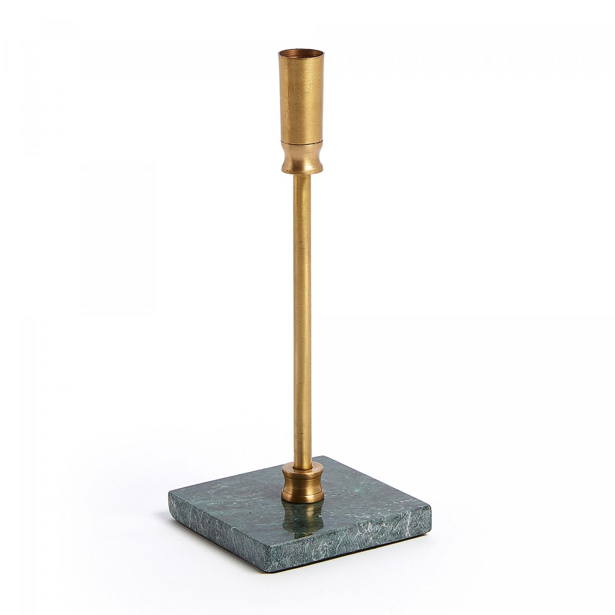 064794 Подсвечник мраморный латунный La Forma Llaksa 