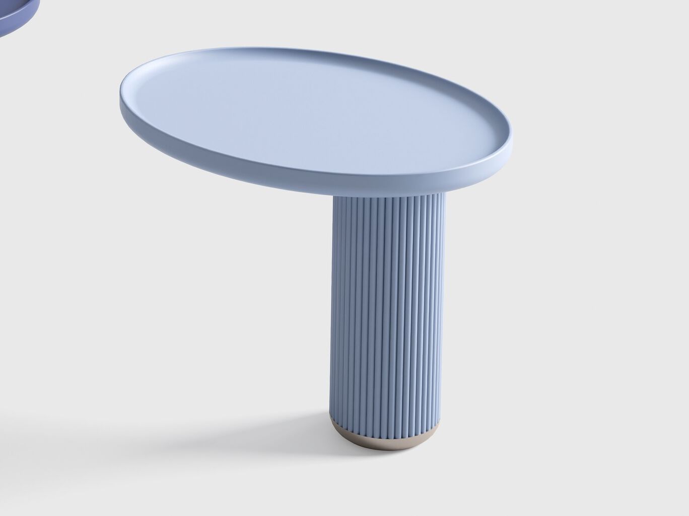 Овальный журнальный столик из лакированного дерева CPRN HOMOOD Shapes Outdoor ARCH-00125047