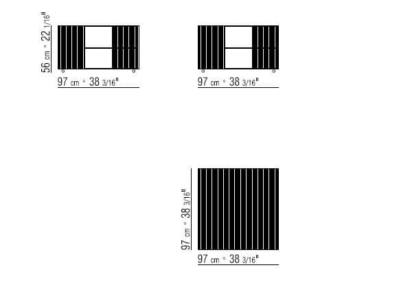 Кожаный металлический журнальный столик с отделением для хранения Flexform Groundpiece ARCH-00122318 - Вид №4
