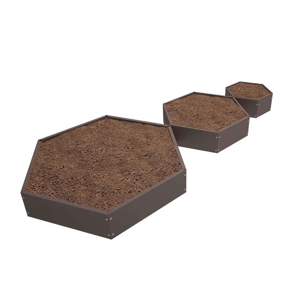 Santreyd Шестиугольная клумба «Каскад» для многоуровневого сада 81967063 STLM-0966666 - Вид №5