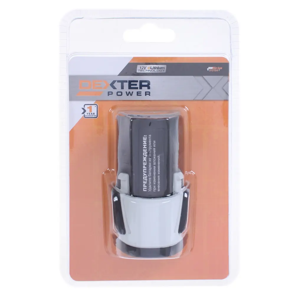 Аккумулятор Dexter Power 5120.1A, 12 В Li-ion 1.5 Ач STLM-2191704 - Вид №2