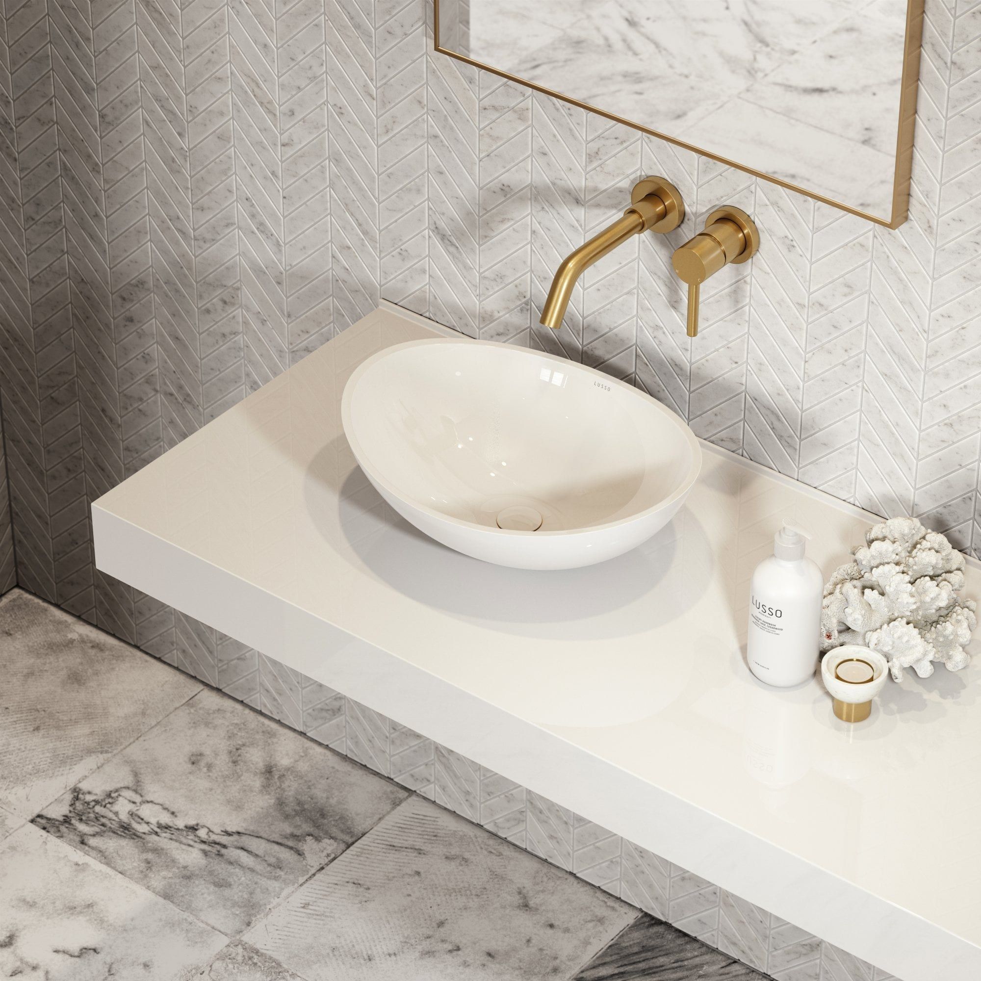 Овальная столешница из смолы LUSSO Soho ARCH-00143955 - Вид №6