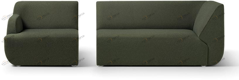 Quinti Sedute Модульный тканевый диван sun-id-1515806