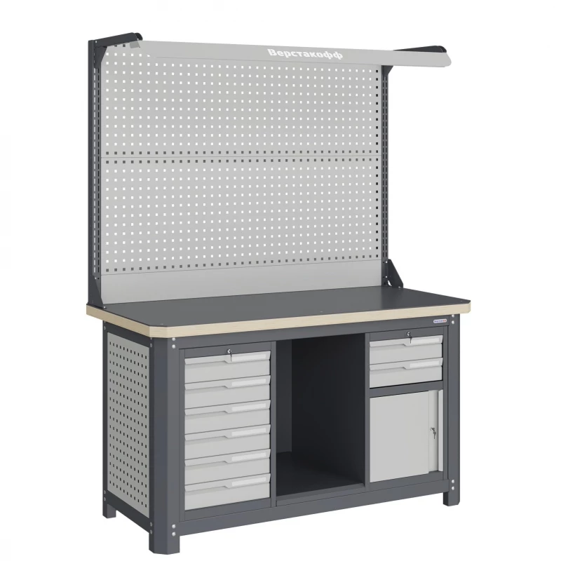 Верстак слесарный MCN 1552.S69.1-2F Верстакофф 111282