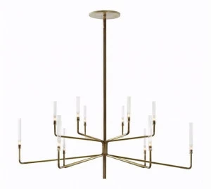 Gallotti&Radice Люстра из латуни с диммером