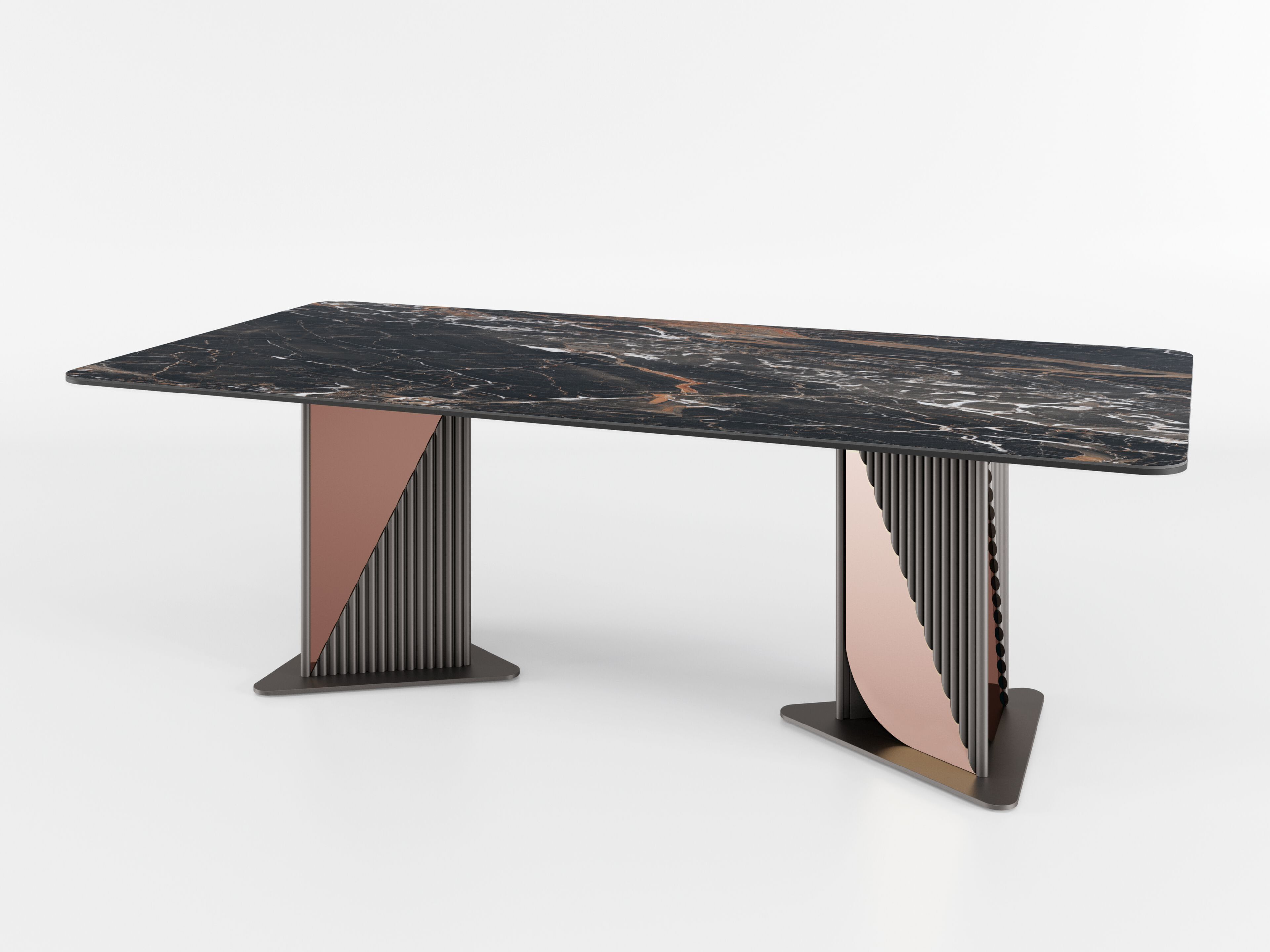 Прямоугольный керамический обеденный стол Bizzotto Italia ARCH-00127510