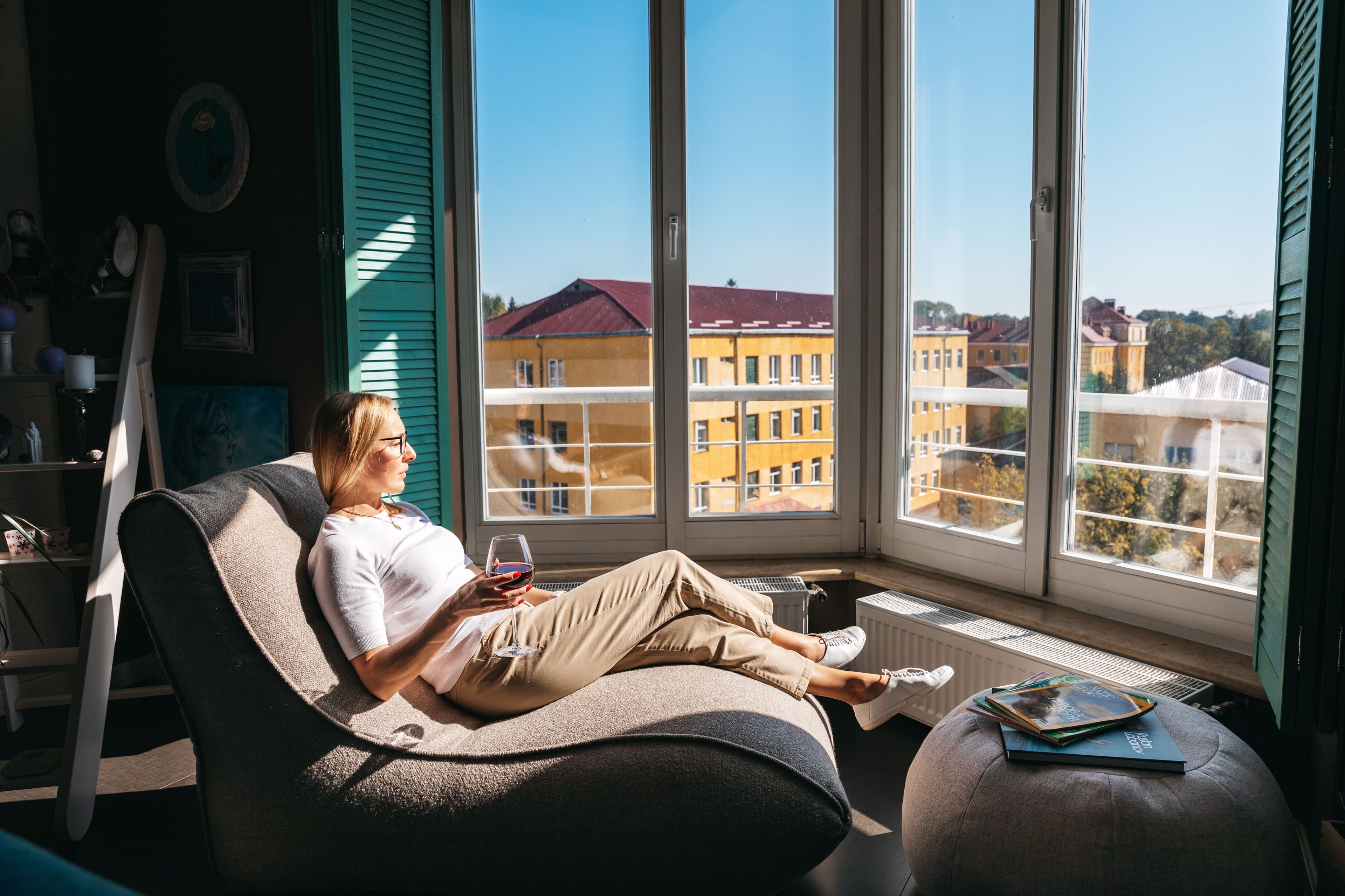 Мягкий шезлонг из ткани Joyf Beanbags ARCH-00029761 - Вид №29