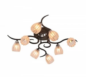 Потолочная люстра IDLamp Raymond 213/8PF-Blackchrome IDLAMP RAYMOND 182557 -