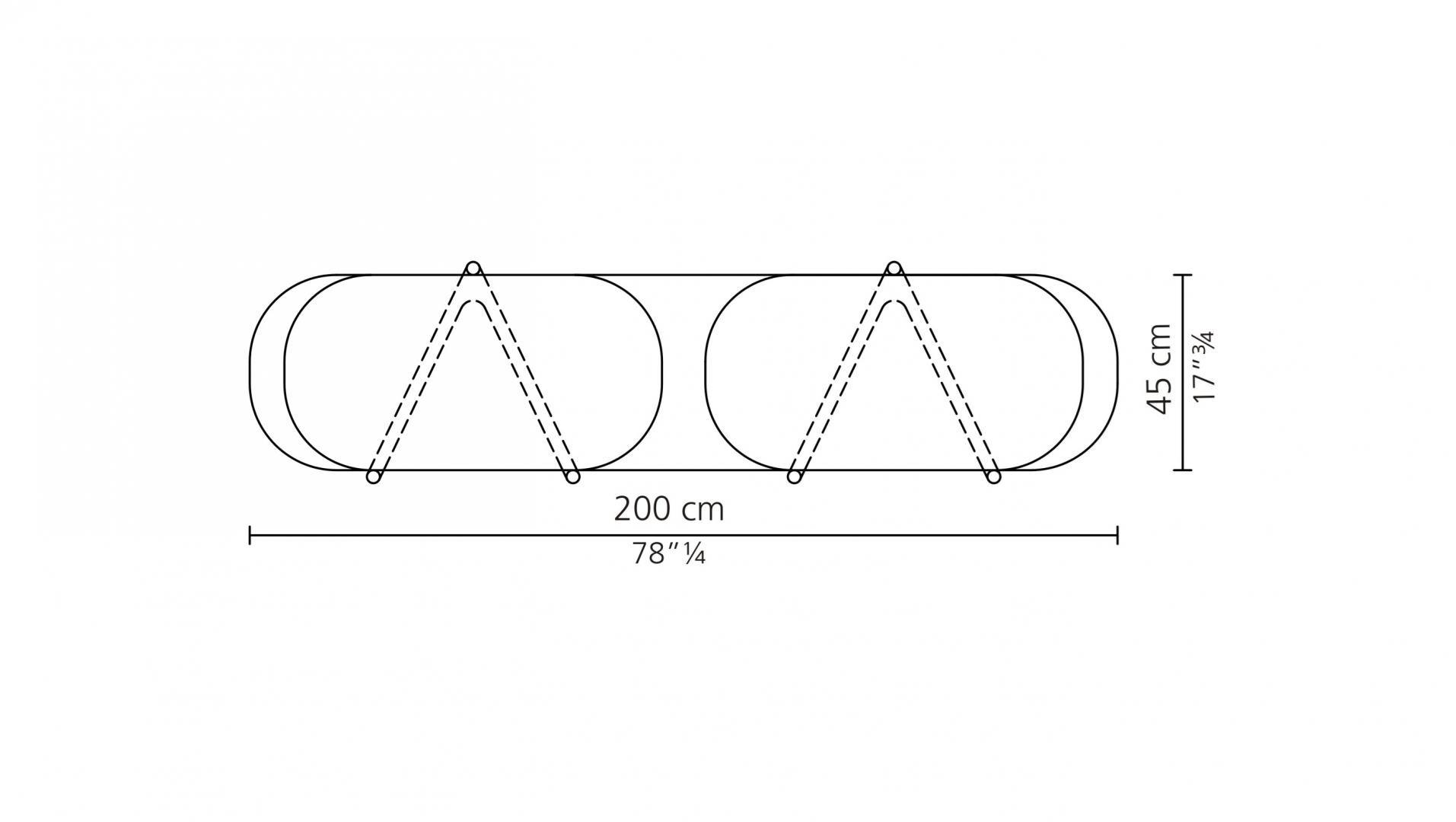 Casamilano Двусторонняя открытая полка из шпонированной древесины sun-id-1452243 - Вид №5
