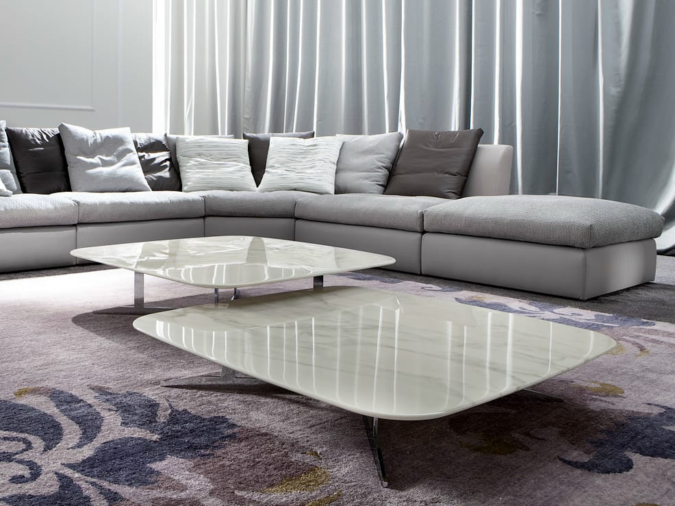 Гостиная мраморный низкий прямоугольный журнальный столик ERBA ITALIA NORD ARCH-00035311 - Вид №4