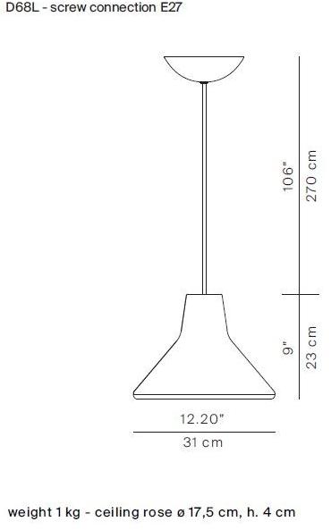 LUCEPLAN Подвесной светильник из алюминия и поликарбоната sun-id-1467232 - Вид №2