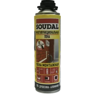 Пена монтажная пистолетная Soudal 500 мл