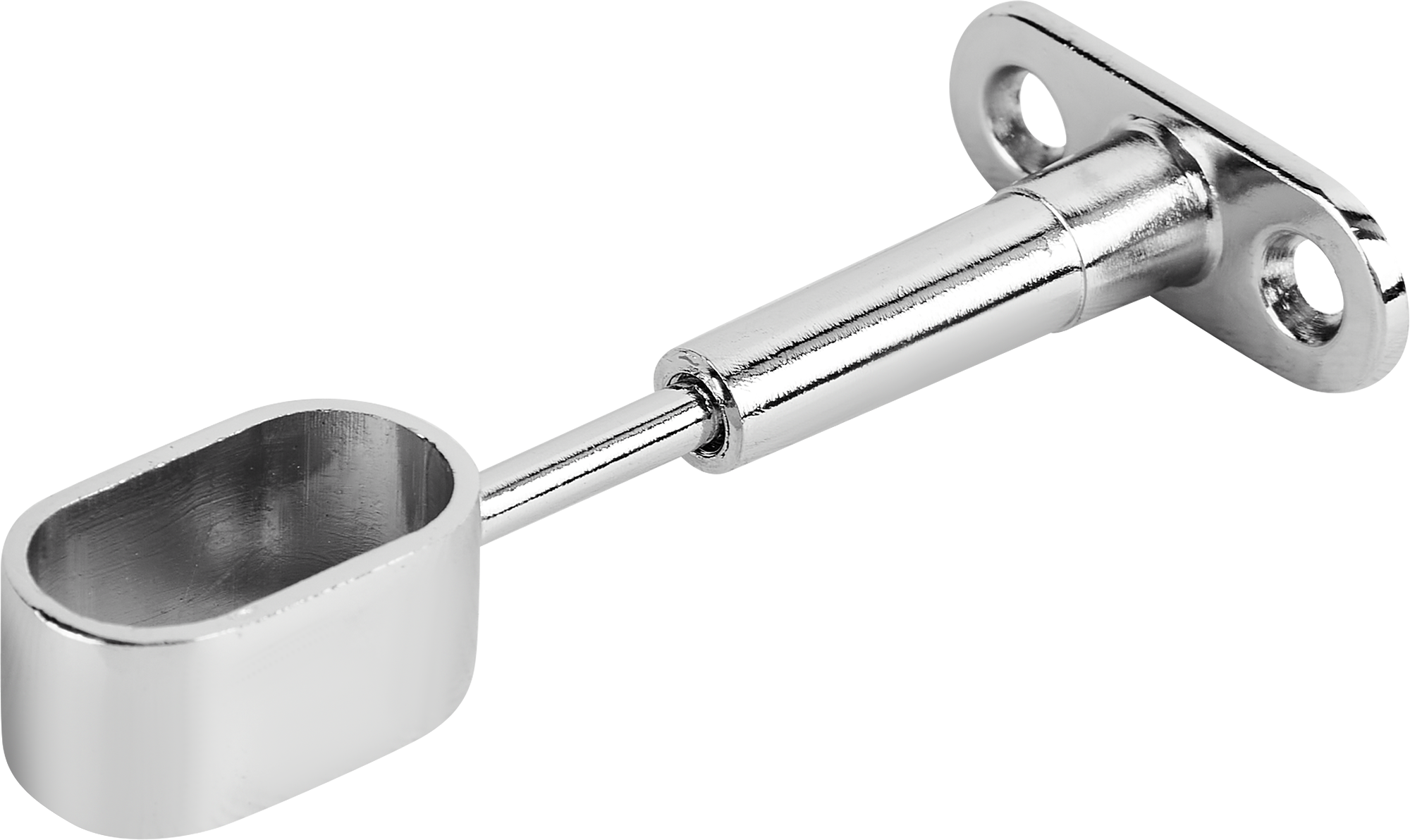 Santreyd Регулируемое крепление для овальной трубы 15×30 мм хром 87507370 STLM-0074294